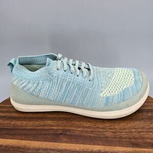 Altra Vali Shoes Womens 10 Light Blue Seafoam Knit Running Athletic Sneakers